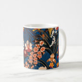 ジャングルシック:ダークブルーエキゾチック。 コーヒーマグカップ (正面右)