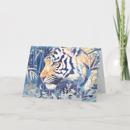 ジャングルシャドウタイガーの強烈な視線 カード (正面)