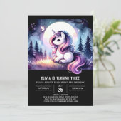 ジャングルシンプル誕生日 招待状 (スタンド正面)