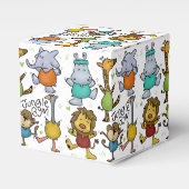 ジャングルジムで動物を運動 フェイバーボックス (正面サイド)