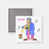 ジャングルジャズマグネット マグネット (正面/裏面)