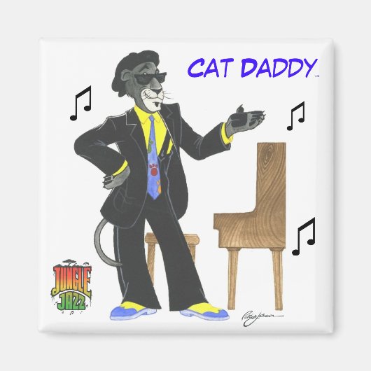 ジャングルジャズマグネット マグネット (正面)