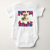 ジャングルジャージーボディスーツ ベビーボディスーツ (裏面)