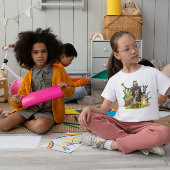 ジャングルジャーニーカスタマイズ子供動物園ティー Tシャツ