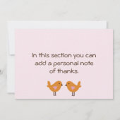 ジャングルジル/かわいい動物サンキューカード サンキューカード (裏面)