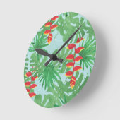 ジャングルスカイ ラウンド壁時計 (傾斜)