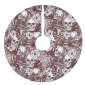 ジャングルスカルツリースカート フェイクリネンツリースカート (正面)