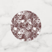 ジャングルスカルテーブル紙吹雪 コンフェッティ (スモール正面)