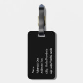 ジャングルスカルラゲッジタグ ラゲッジタグ (裏面縦)