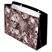 ジャングルスカル抱き枕 ラージペーパーバッグ (裏面アングル)