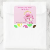 ジャングルスクエアのクイーンビープステッカー スクエアシール (バッグ)