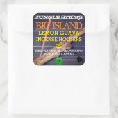 ジャングルスティックスレモングアバ線香入れ スクエアシール (バッグ)