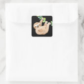 ジャングルスロースお洒落かわいい スクエアシール (バッグ)