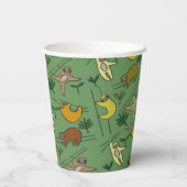 ジャングルスロース 紙コップ (裏面)