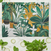 ジャングルセレナーデ キッチンタオル (折り畳み)