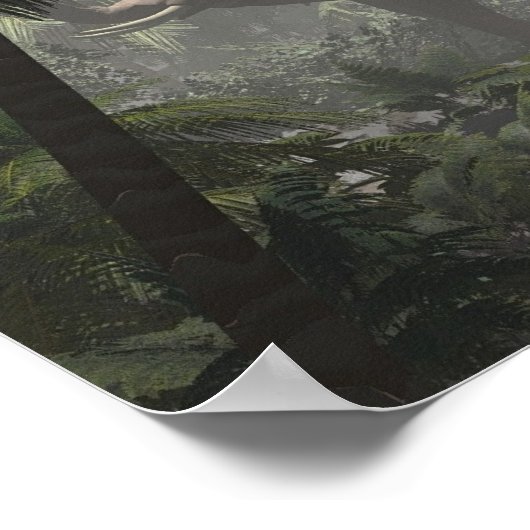 ジャングルゾウ ポスター (角)