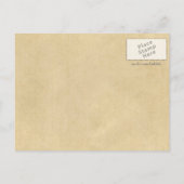 ジャングルタイガーアルファベット動物 ポストカード (裏面)