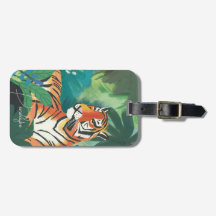 ジャングルタイガーイラストレーション（名前）