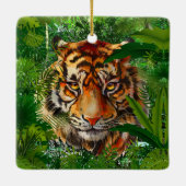 ジャングルタイガーオーナメント | Tigerカラフルオーナメント セラミックオーナメント (裏面)