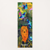 ジャングルタイガーサンベアインディアンローラバード ヨガマット (正面)