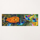 ジャングルタイガーサンベアインディアンローラバード ヨガマット (正面(横))