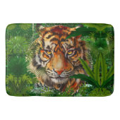 ジャングルタイガーバスマット カラフル| Tiger Art バスマット (正面)