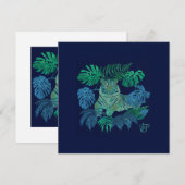 ジャングルタイガーブルー シーズンカード (正面/裏面)