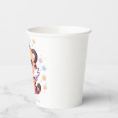 ジャングルタイガーベビーシャワー紙 紙コップ (左)