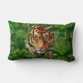 ジャングルタイガー枕 |トラカラフルンバー枕 ランバークッション (裏面)