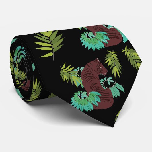 ジャングルタイガー ネクタイ (ロール)