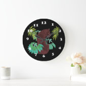 ジャングルタイガー ラージ壁時計 (ホーム)