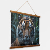ジャングルタイガー 吊り下げ型タペストリー (傾斜あり)