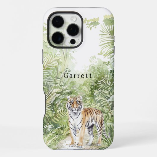 ジャングルタイガー iPhoneケース (裏面)