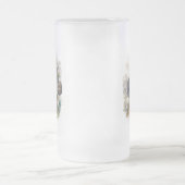 ジャングルタブローフロステッドマグ フロストグラスビールジョッキ (中央)