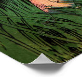 ジャングルタルザン&ブラックパンサーヴィンテージ漫画 ポスター (角)