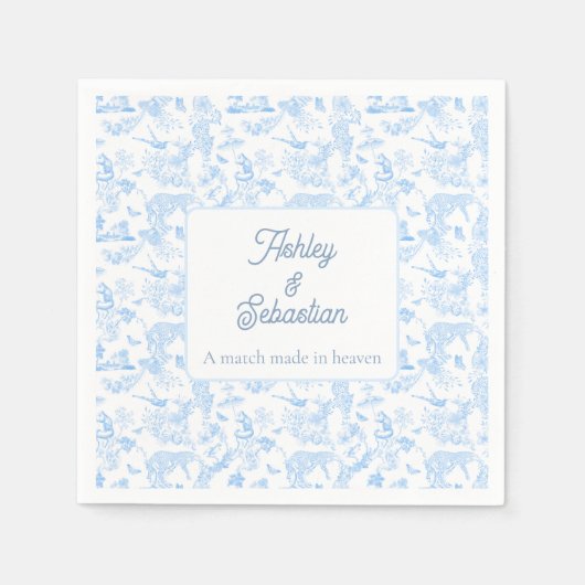 ジャングルチノ名門私立校風のイセリートイレ スタンダードカクテルナプキン (正面)