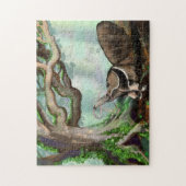 ジャングルツリーとジャイアントアンテイター ジグソーパズル (縦)