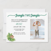 ジャングルツージャングル 招待状 (正面)