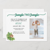 ジャングルツージャングル 招待状 (正面/裏面)
