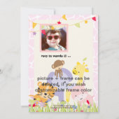 ジャングルテーマパーソナライズされた/パーティー/写真 招待状 (裏面)