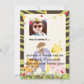 ジャングルテーマパーソナライズされた/パーティー/写真 招待状 (裏面)