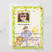 ジャングルテーマパーソナライズされた/パーティー/写真 招待状 (裏面)