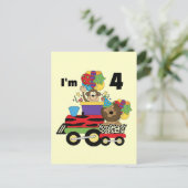 ジャングルトレイン4th誕生日Tシャツとギフト ポストカード (スタンド正面)