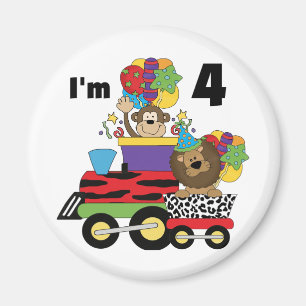 ジャングルトレイン4th誕生日Tシャツとギフト マグネット
