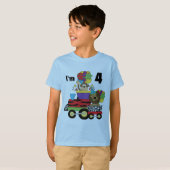 ジャングルトレイン4th誕生日Tシャツとギフト Tシャツ (正面フル)