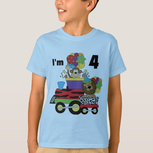 ジャングルトレイン4th誕生日Tシャツとギフト Tシャツ (正面)