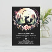 ジャングルドリーミーウルフ誕生日 招待状 (スタンド正面)