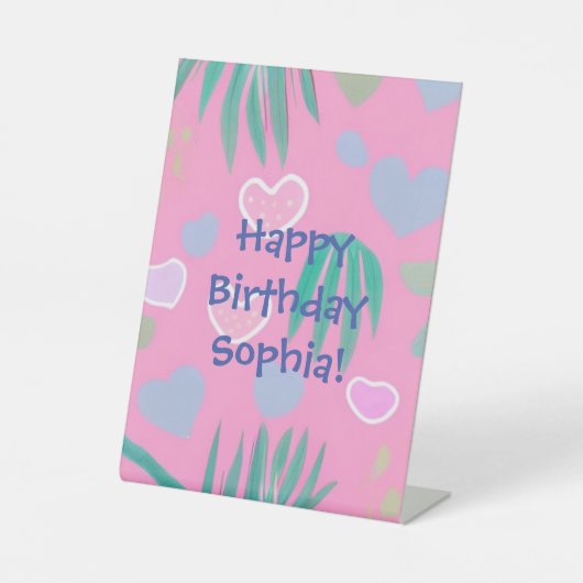 ジャングルハート 台座サイン (正面)