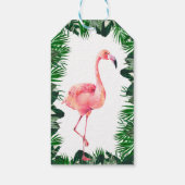 ジャングルバースデーサファリパーティーのお土産ありがとうございます ギフトタグ (裏面)