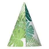 ジャングルバースデーパーティー紙ハットサファリアニマルズ パーティーハット (裏面)